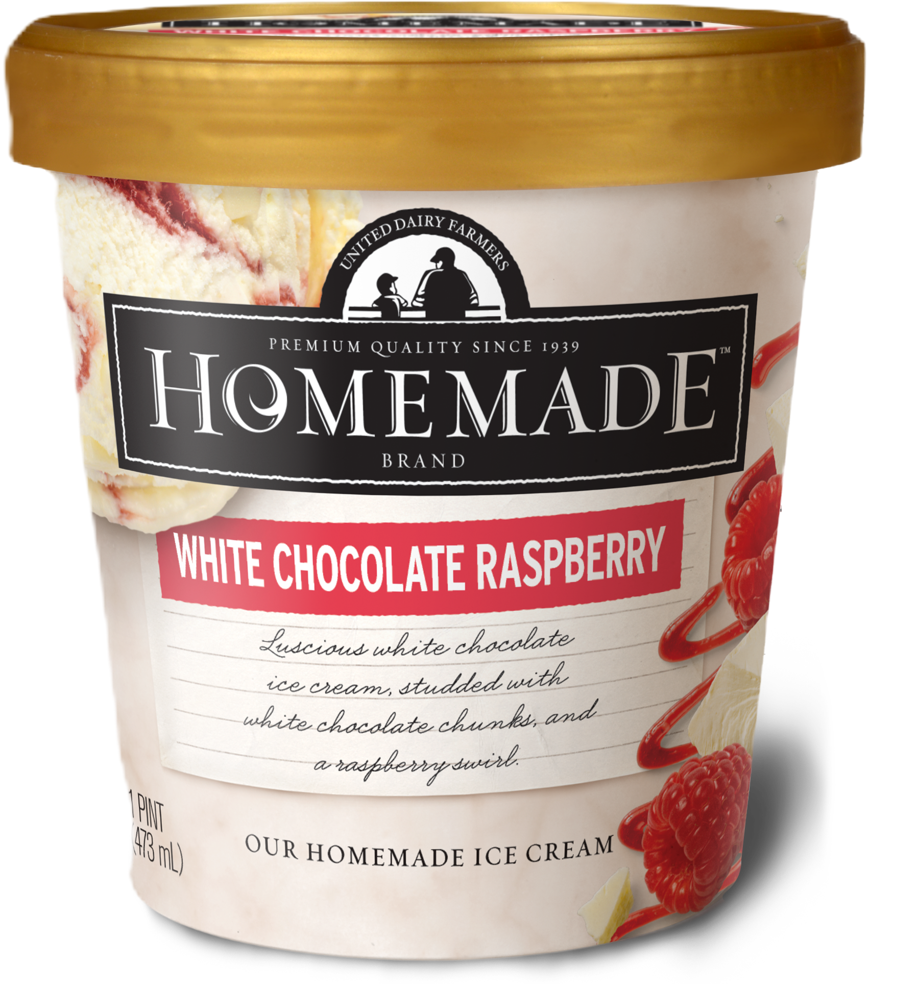 White Chocolate Raspberry of United Dairy Farmers