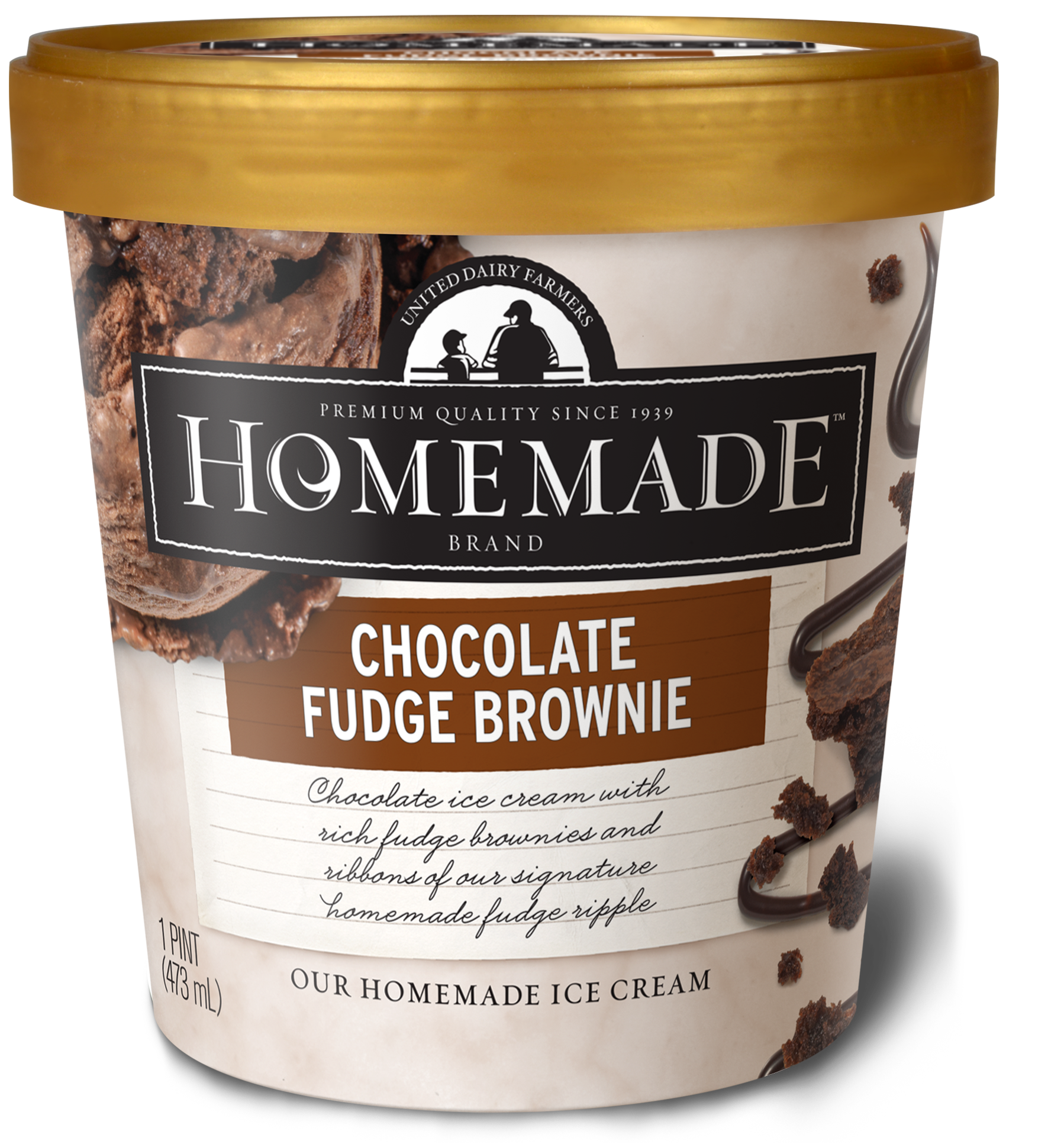 Chocolate Fudge Brownie of United Dairy Farmers