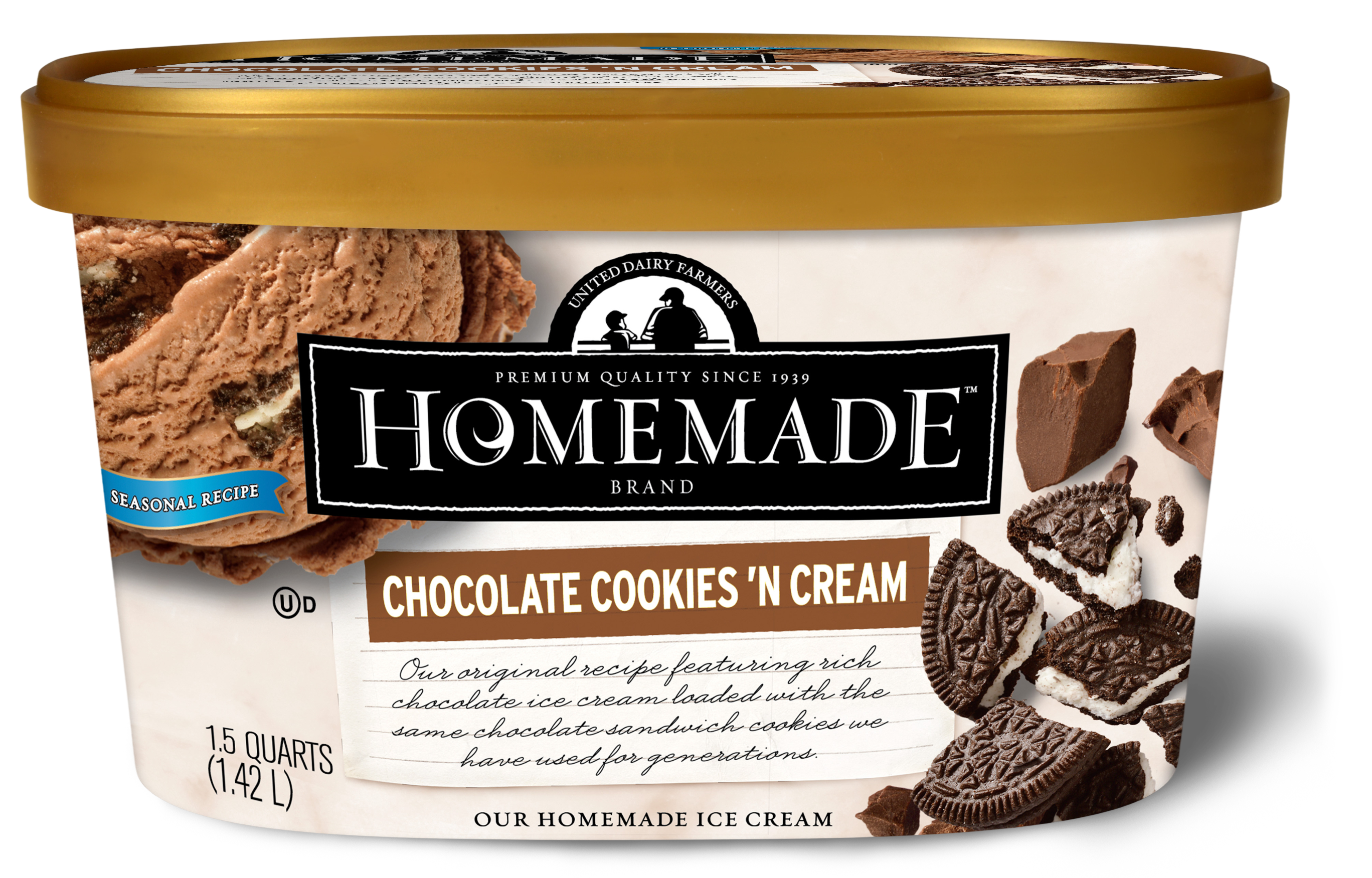 Chocolate Cookies ‘N Cream of United Dairy Farmers
