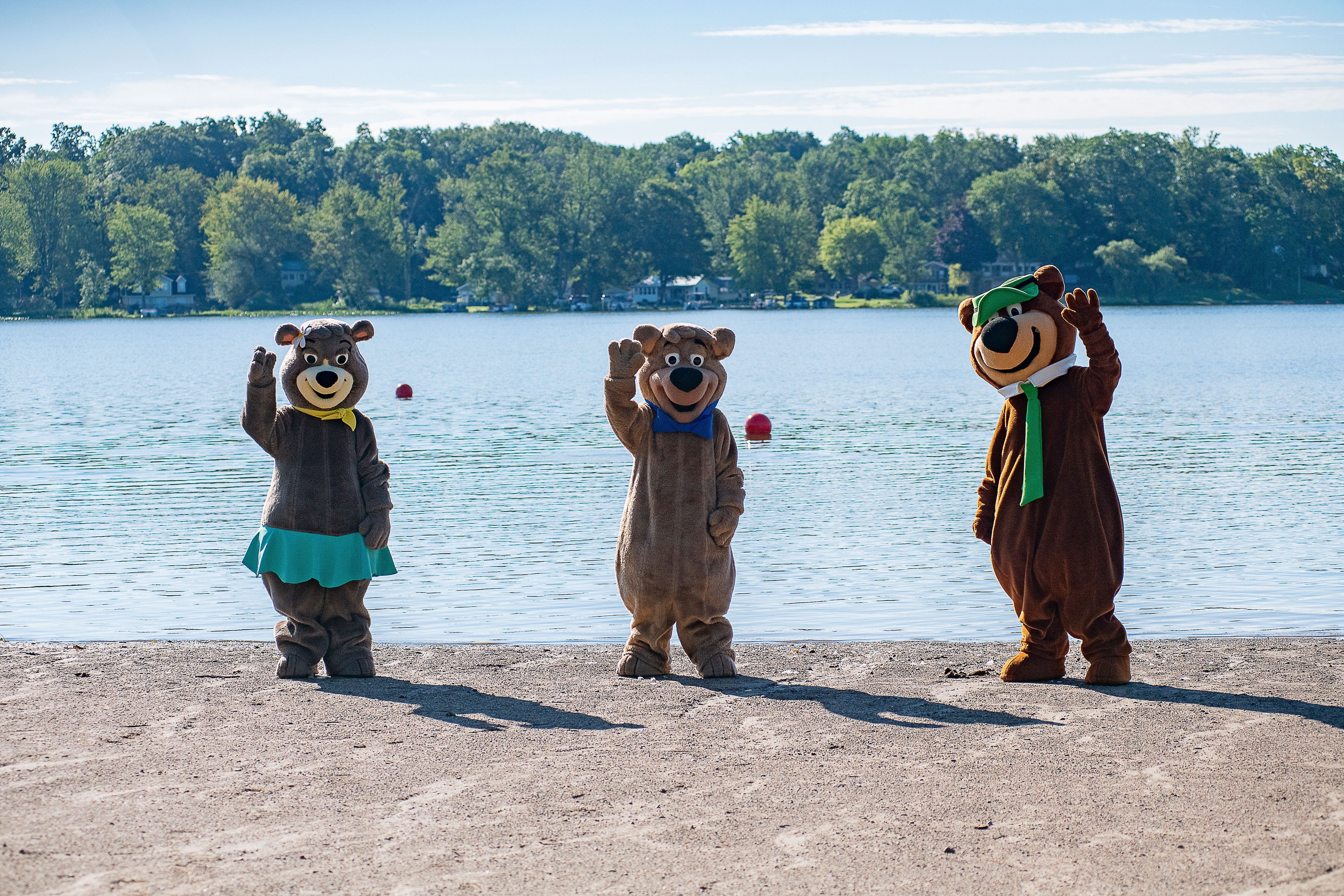 Go Bearfoot in the Sand for a Yogi Bear Party