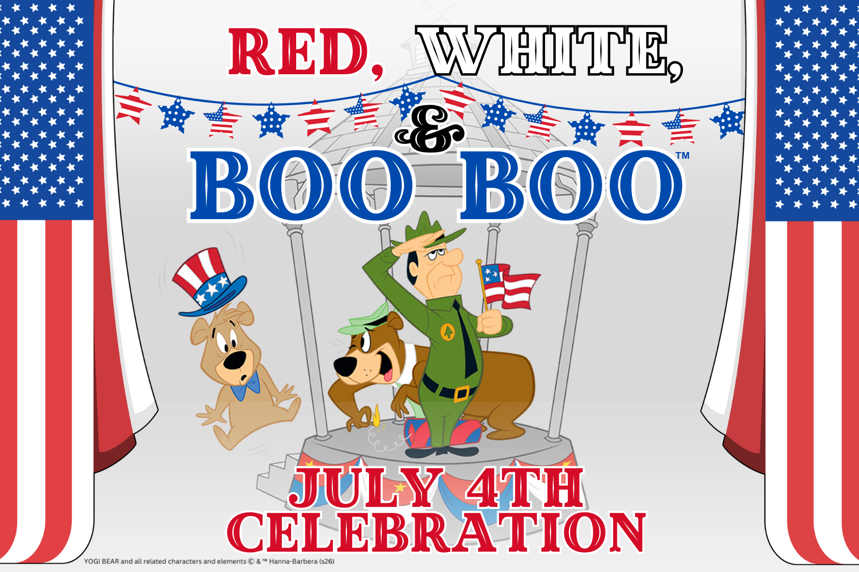 July 4th: Red, White, & Boo Boo