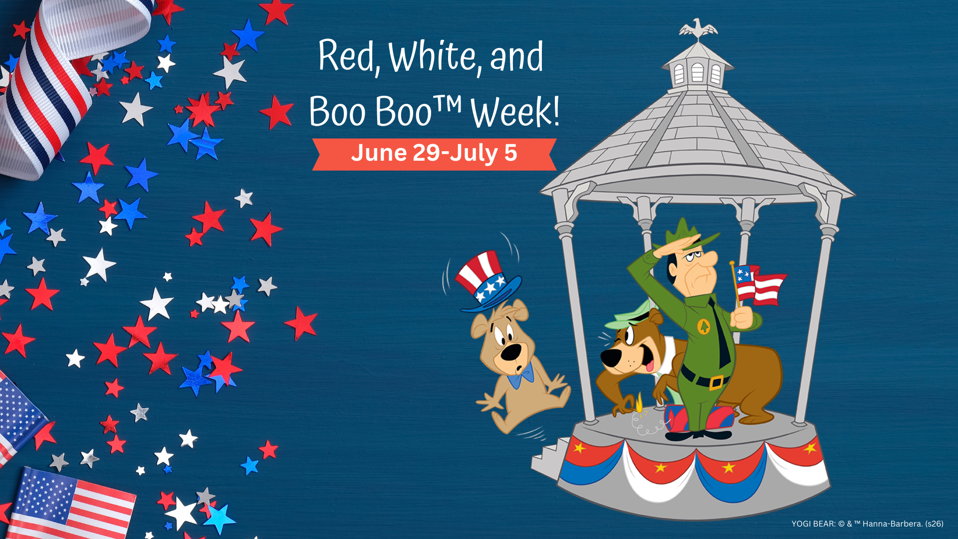 Red, White, and Boo Boo Week/end