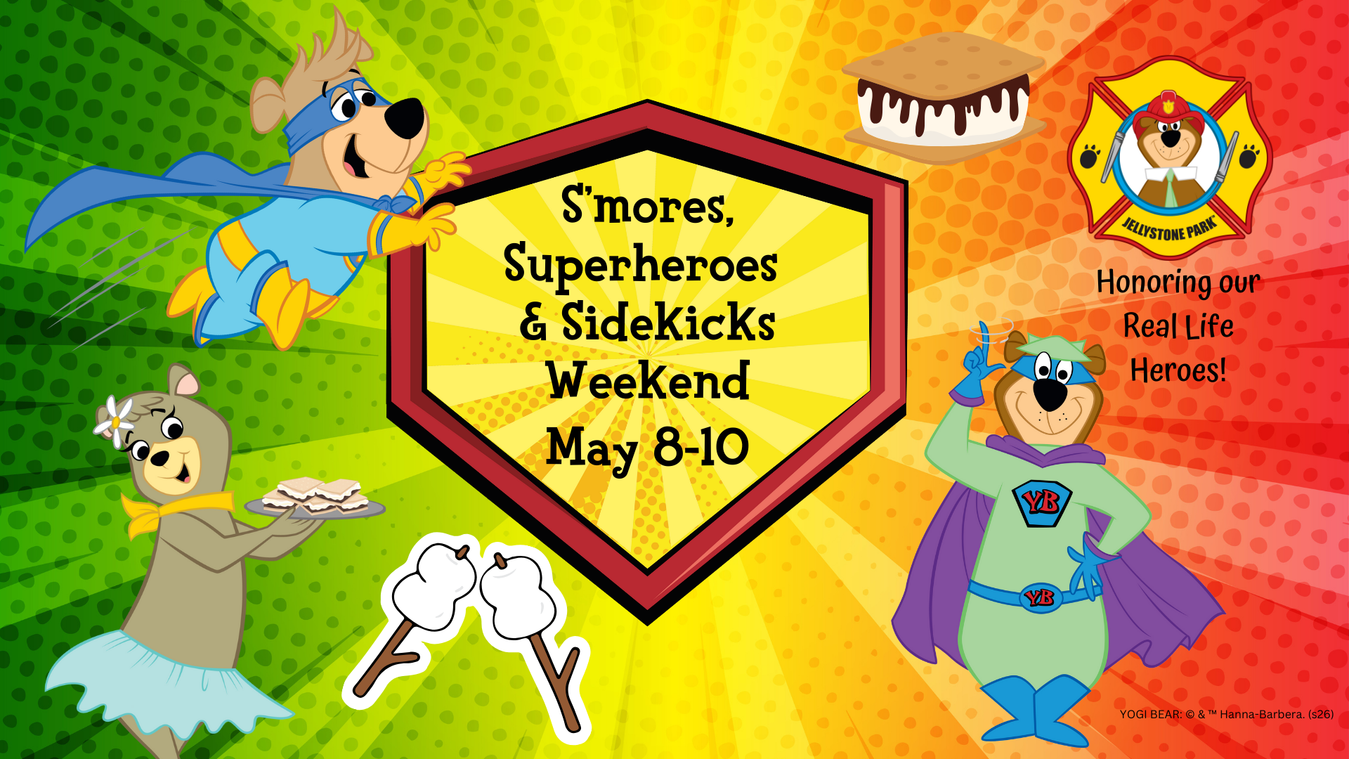 S'mores, Superheroes & Sidekicks