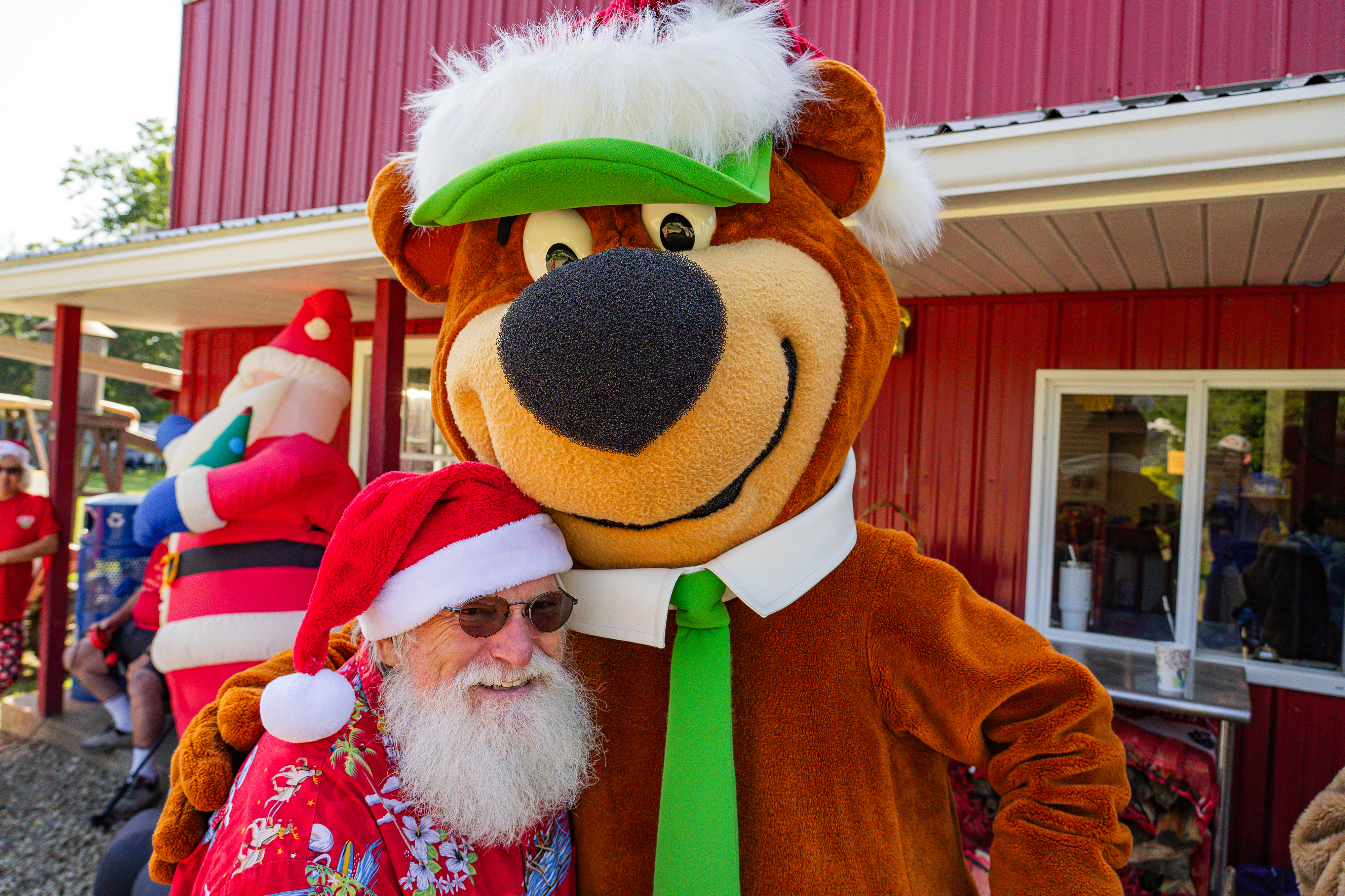 Santa's Summer Splash! It's Christmas in July!