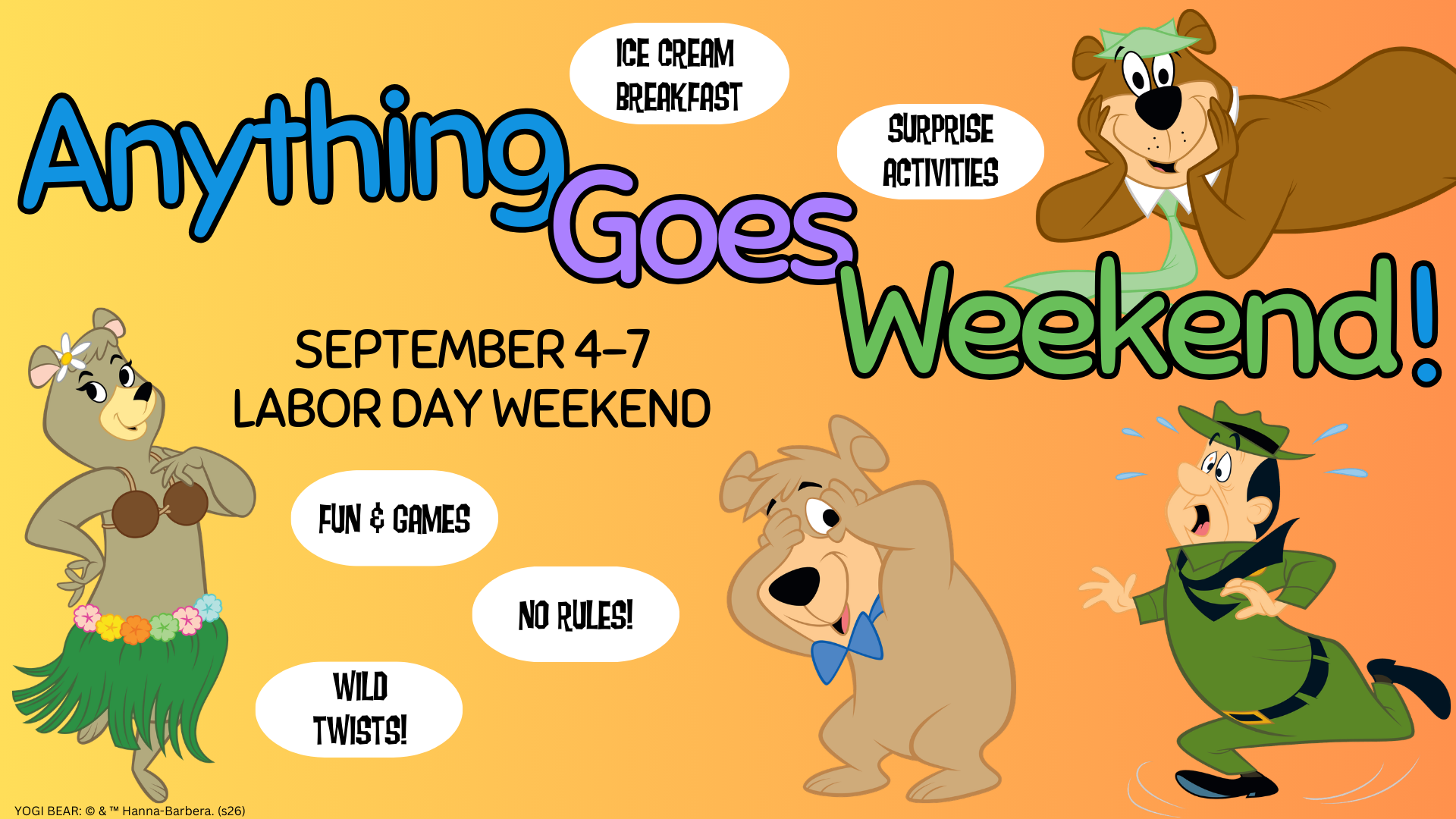 Anything Goes Weekend
