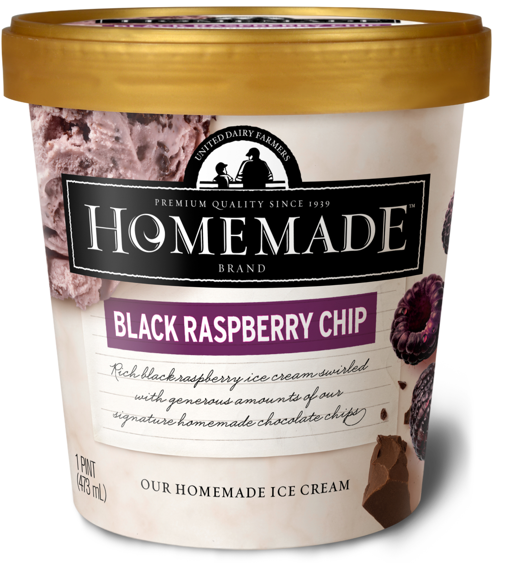 Black Raspberry Chip of United Dairy Farmers