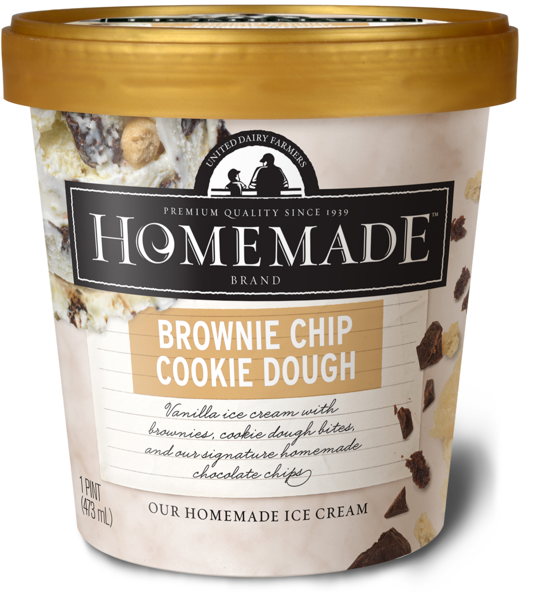Brownie Chip Cookie Dough of United Dairy Farmers