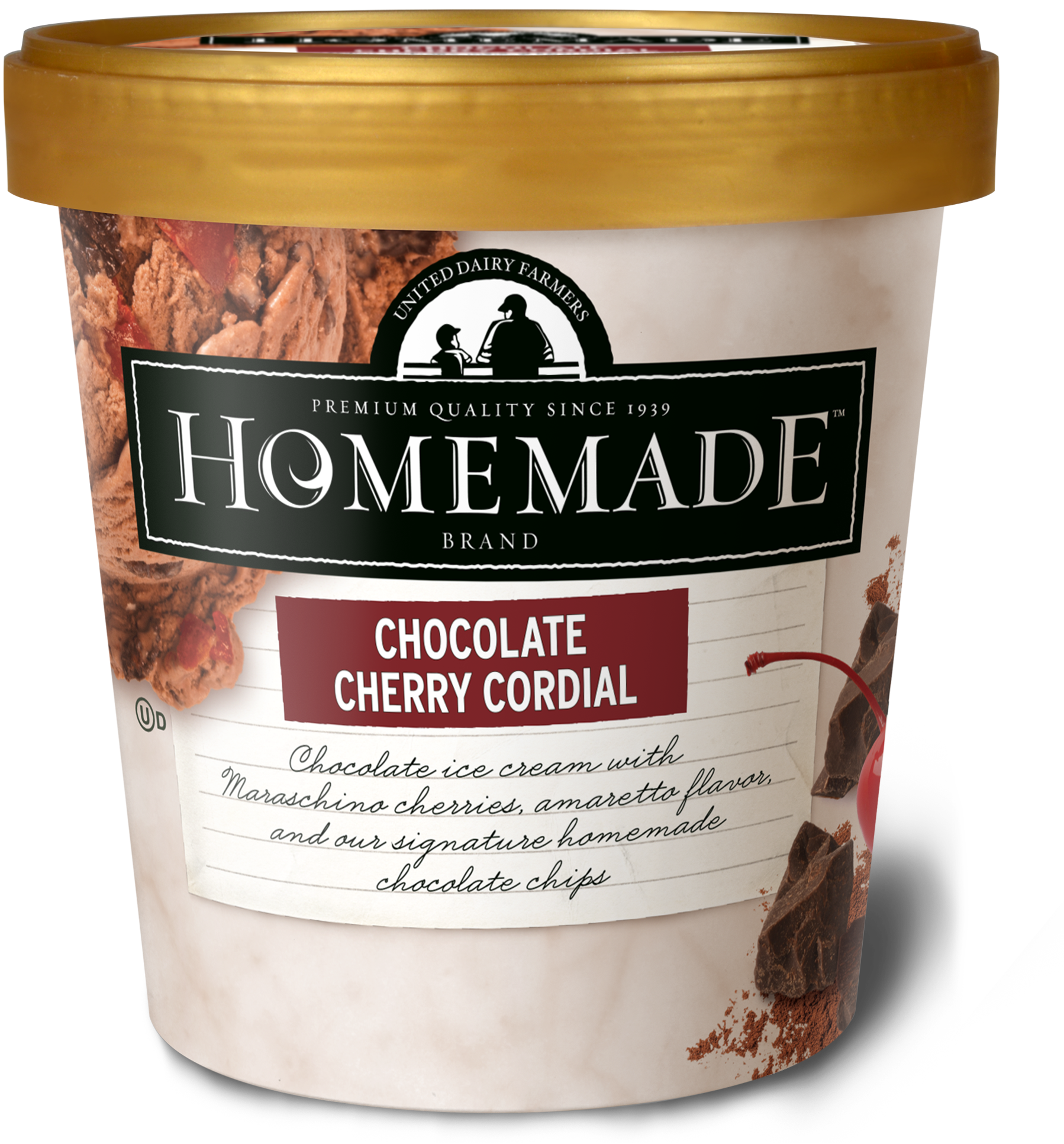 Chocolate Cherry Cordial of United Dairy Farmers