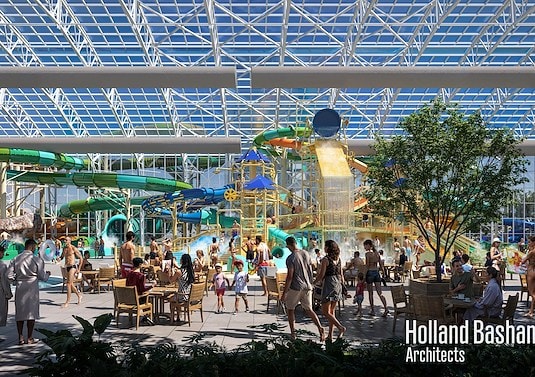 Bellevue Bay Indoor Water Park Breaks Ground, Ushering in a New Era of Tourism and Economic Growth