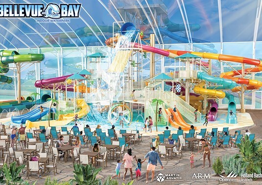 City of Bellevue to Host Official Groundbreaking for Bellevue Bay Indoor Water Park on Thursday, March 20th