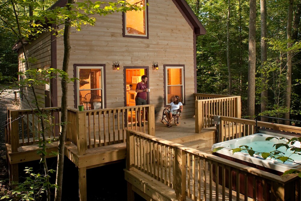 New River Gorge Jet Boat Adventures - 15 Deluxe Cabins Outback Exterior 2bedroom Lee 179 