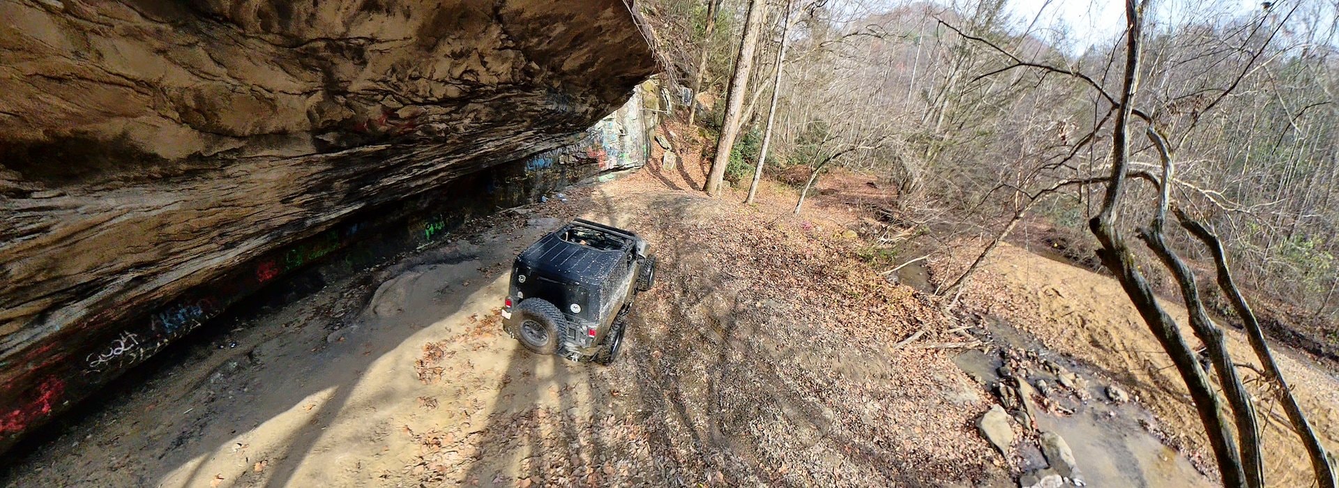 Blue Jacket Off Road Jeep Tours at Adventures on the Gorge Lansing West Virginia USA