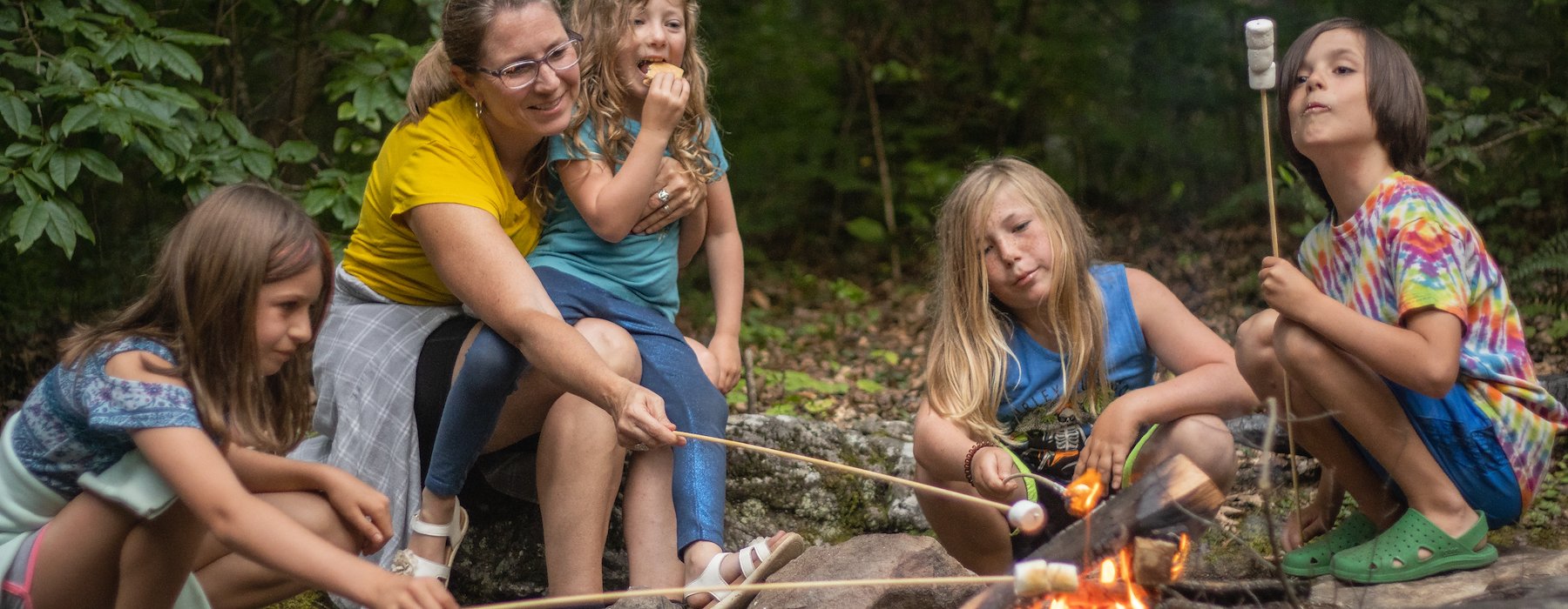 Family Camping Facilities in Adventures on the Gorge - Lansing West Virginia USA