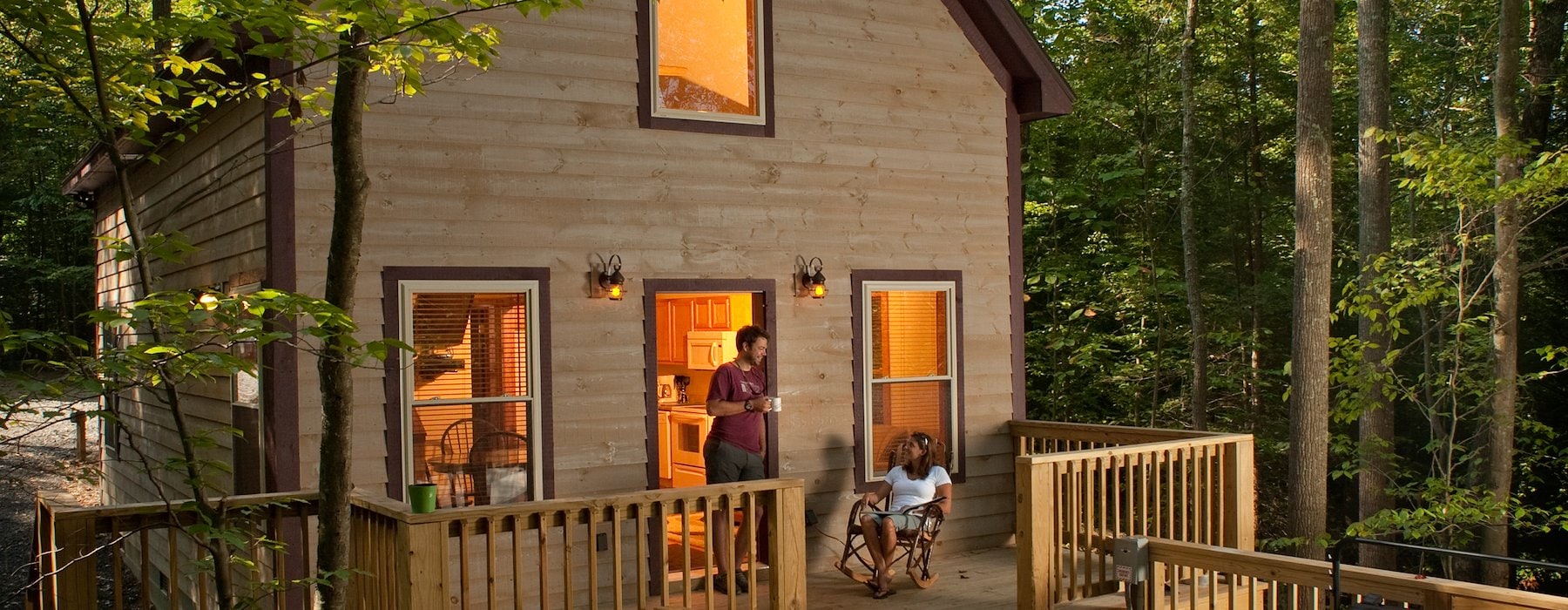 2 Bed Outback Cabin Deluxe Cabin Adventures on the Gorge