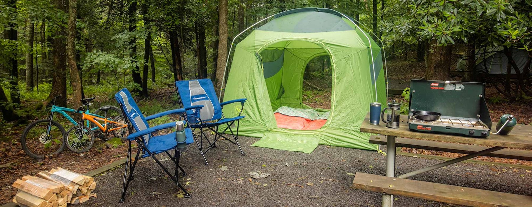 New river gorge camping