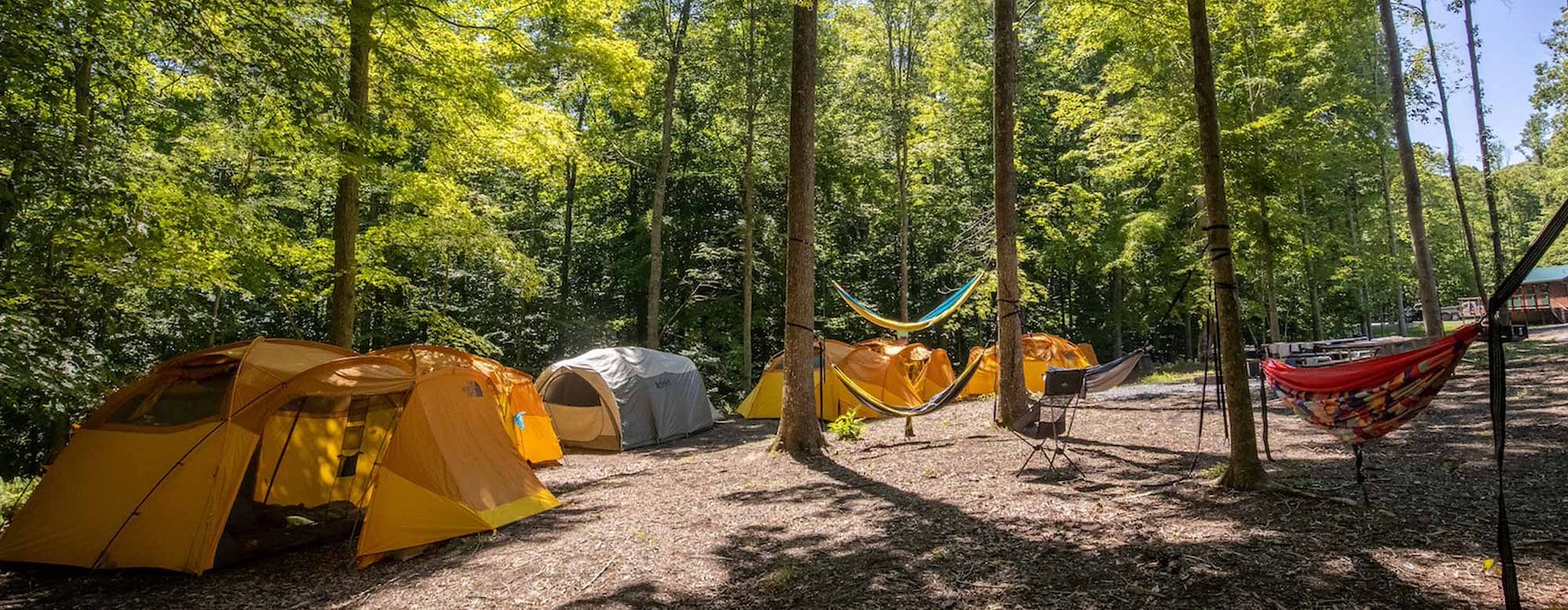 New river gorge group camping