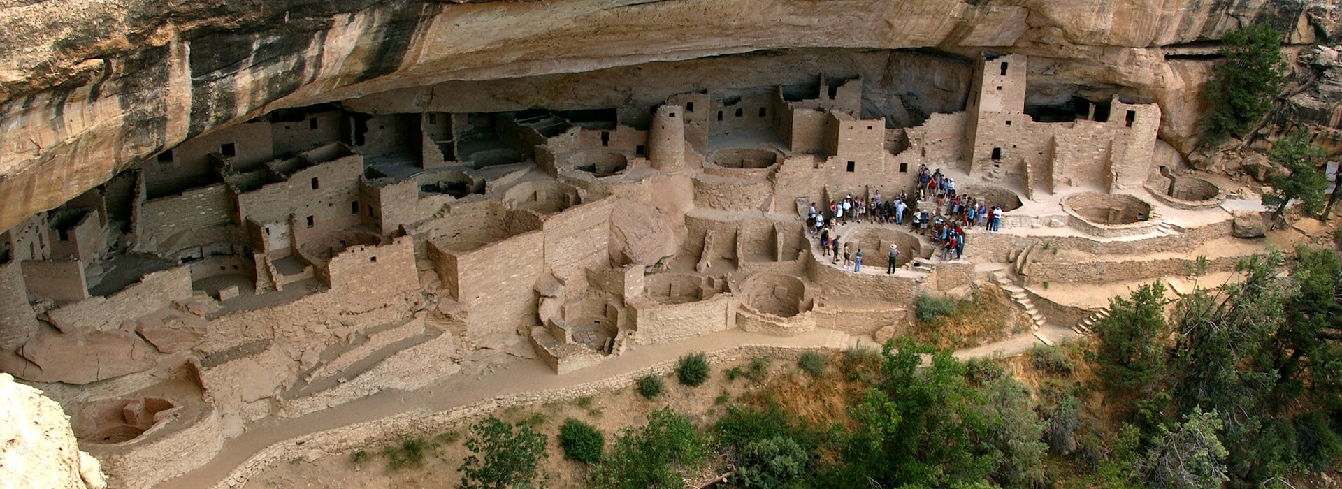 Cliff Palace at Mesa Verde Lodge and Tours Mancos Colorado USA