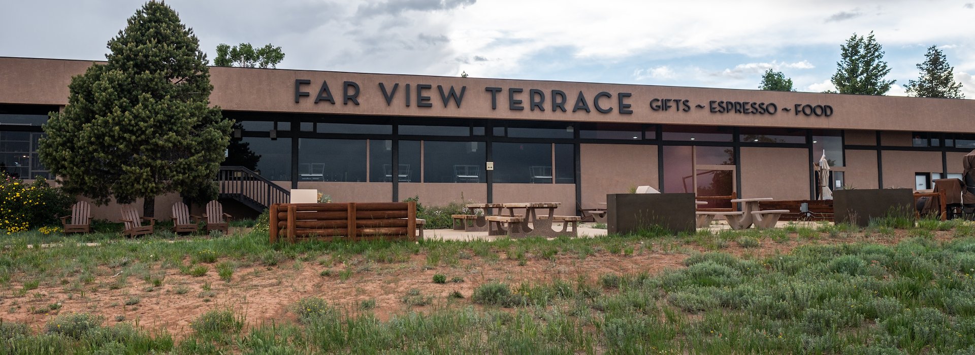 Far View Terrace Café Map Mesa Verde Lodge and Tours Mancos Colorado USA