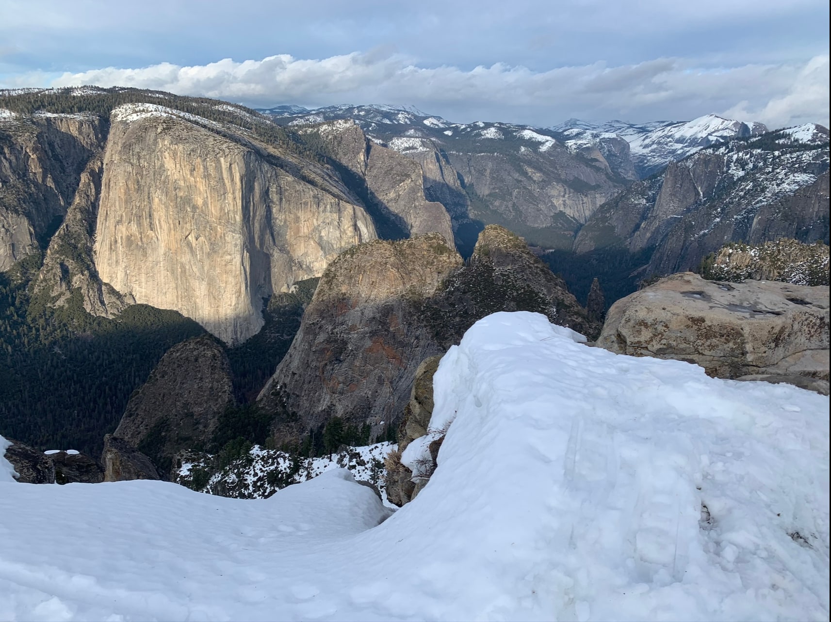Half Dome Best Hikes Yosemite Winter Yosemite Snowshoeing