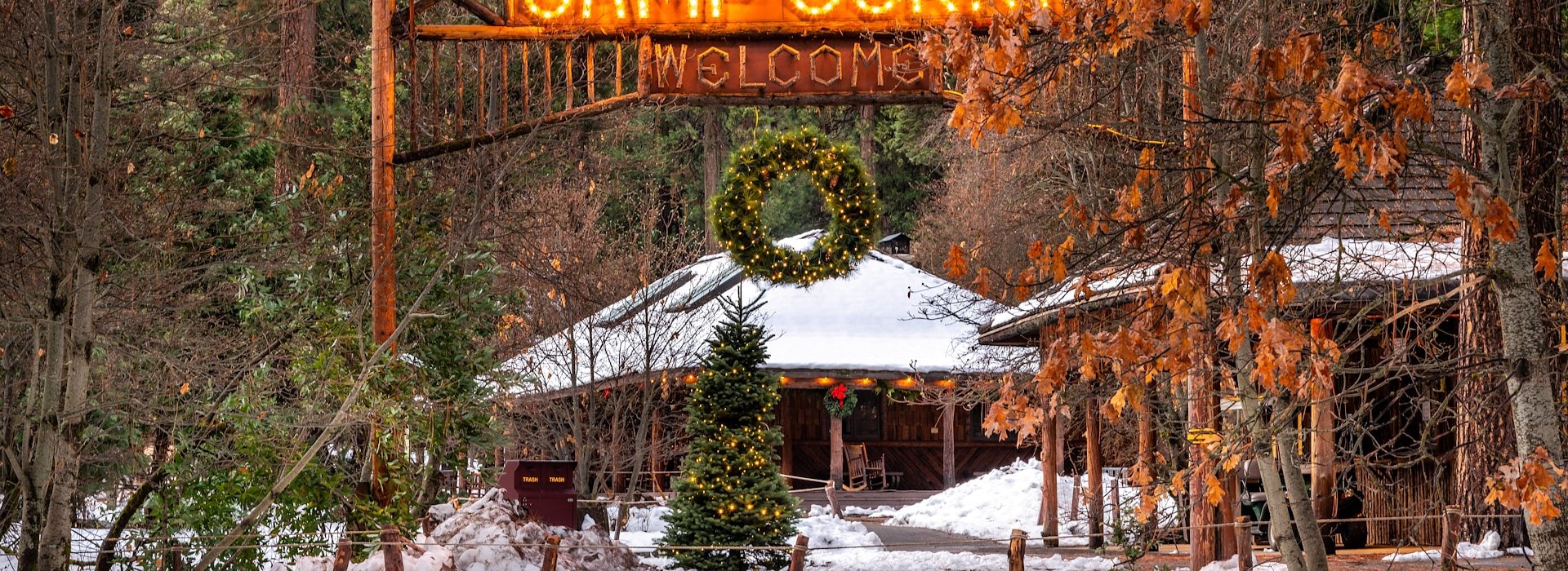 Camp Curry of Yosemite National Park Lodging and Activities - California - United States