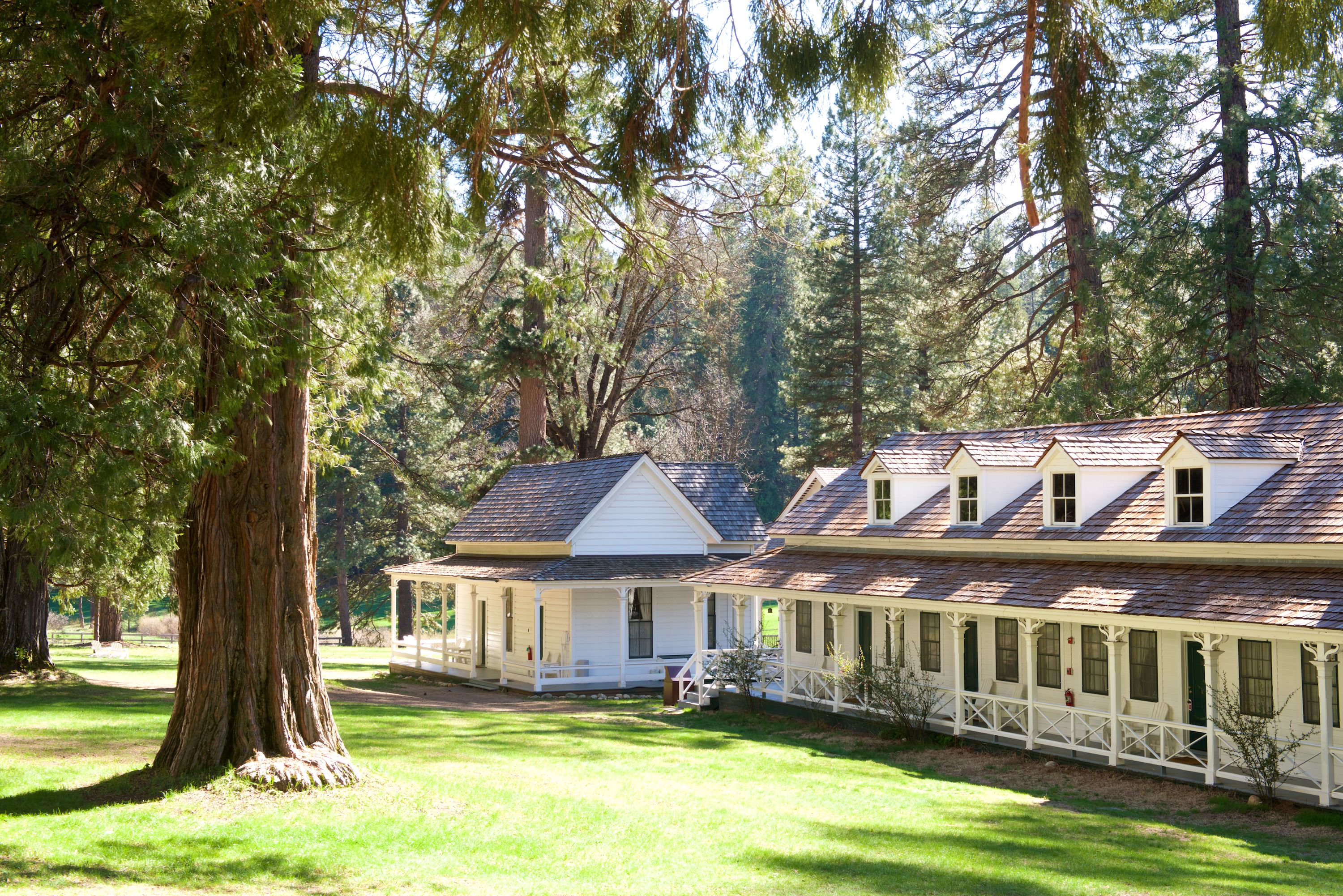Big Trees lodge Main Building Yosemite National Park Lodging and Activities - California - United States