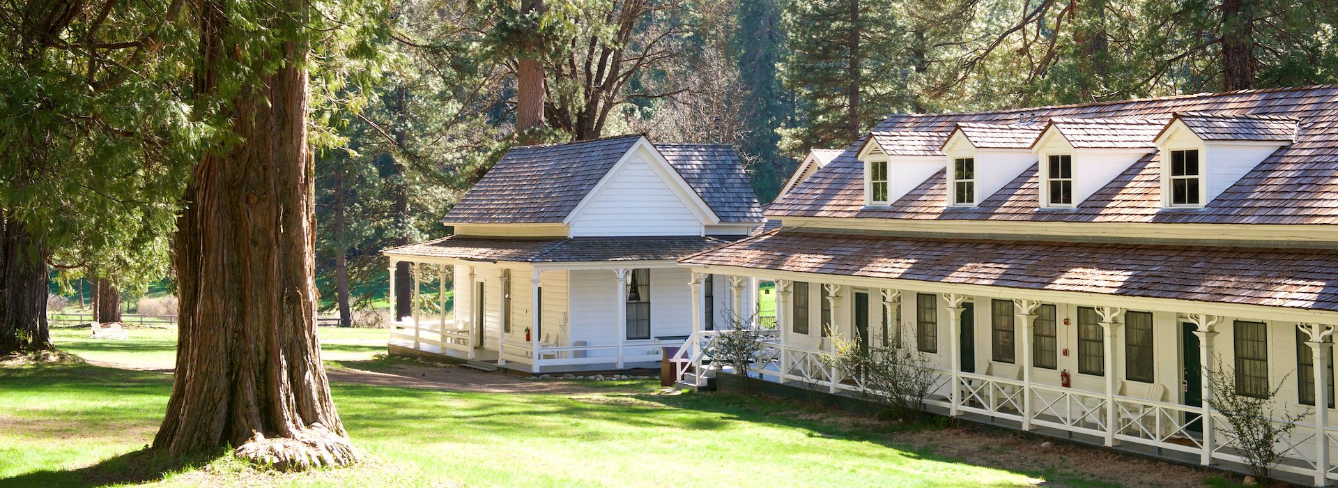 Big Trees lodge Main Building Yosemite National Park Lodging and Activities - California - United States
