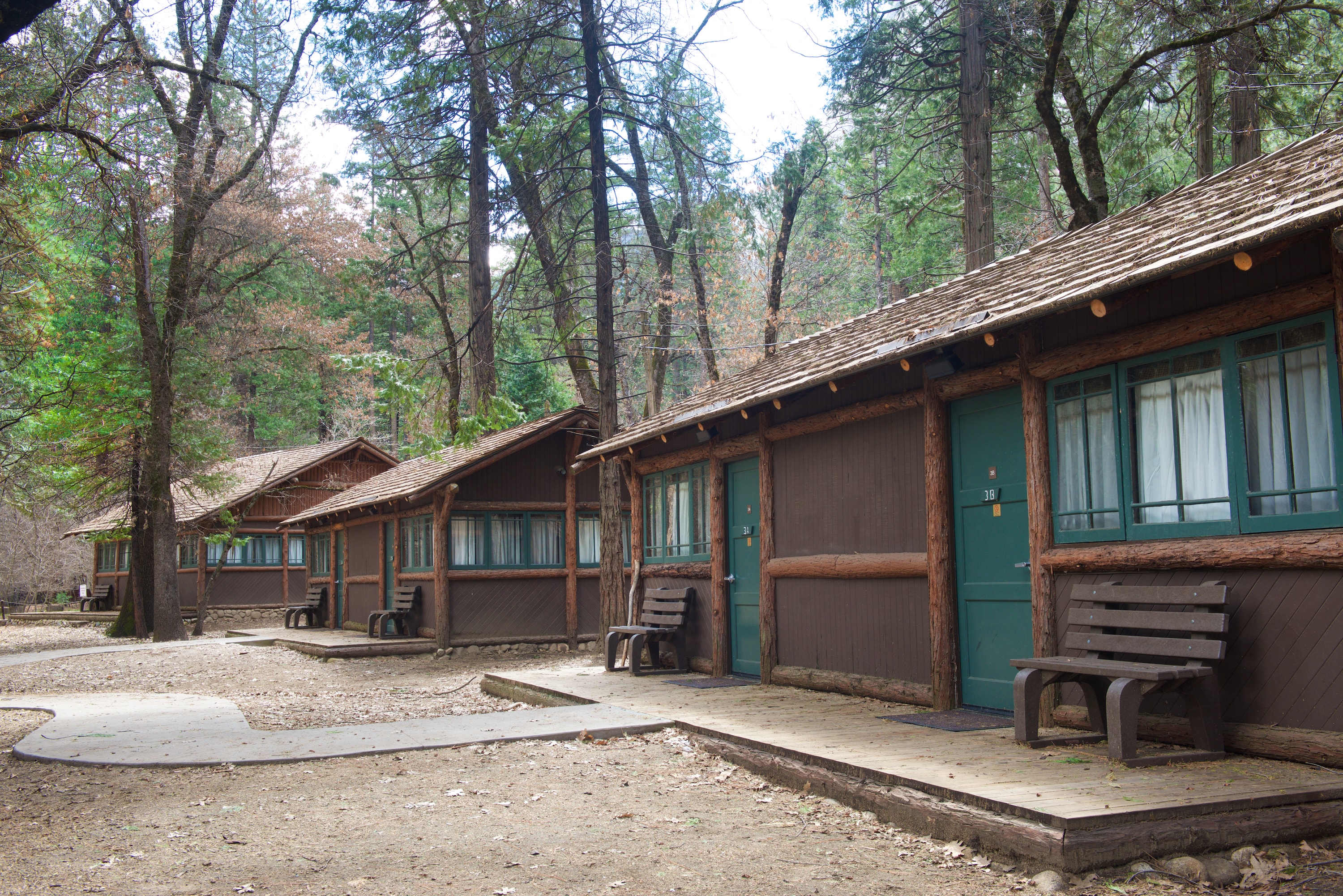 Nestled beneath Glacier Point, Curry Village continues its tradition of  warm hospitality, offering accommodations ranging from tent cabins to wood  cabins and hotel rooms. Established in 1899 by David and Jennie Curry, it  remains a favorite Yosemite ...
