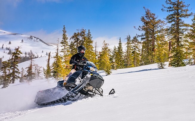 Lake Tahoe Snowmobiling Adventures at Zephyr Cove Resort & Lake Tahoe Cruises, Nevada
