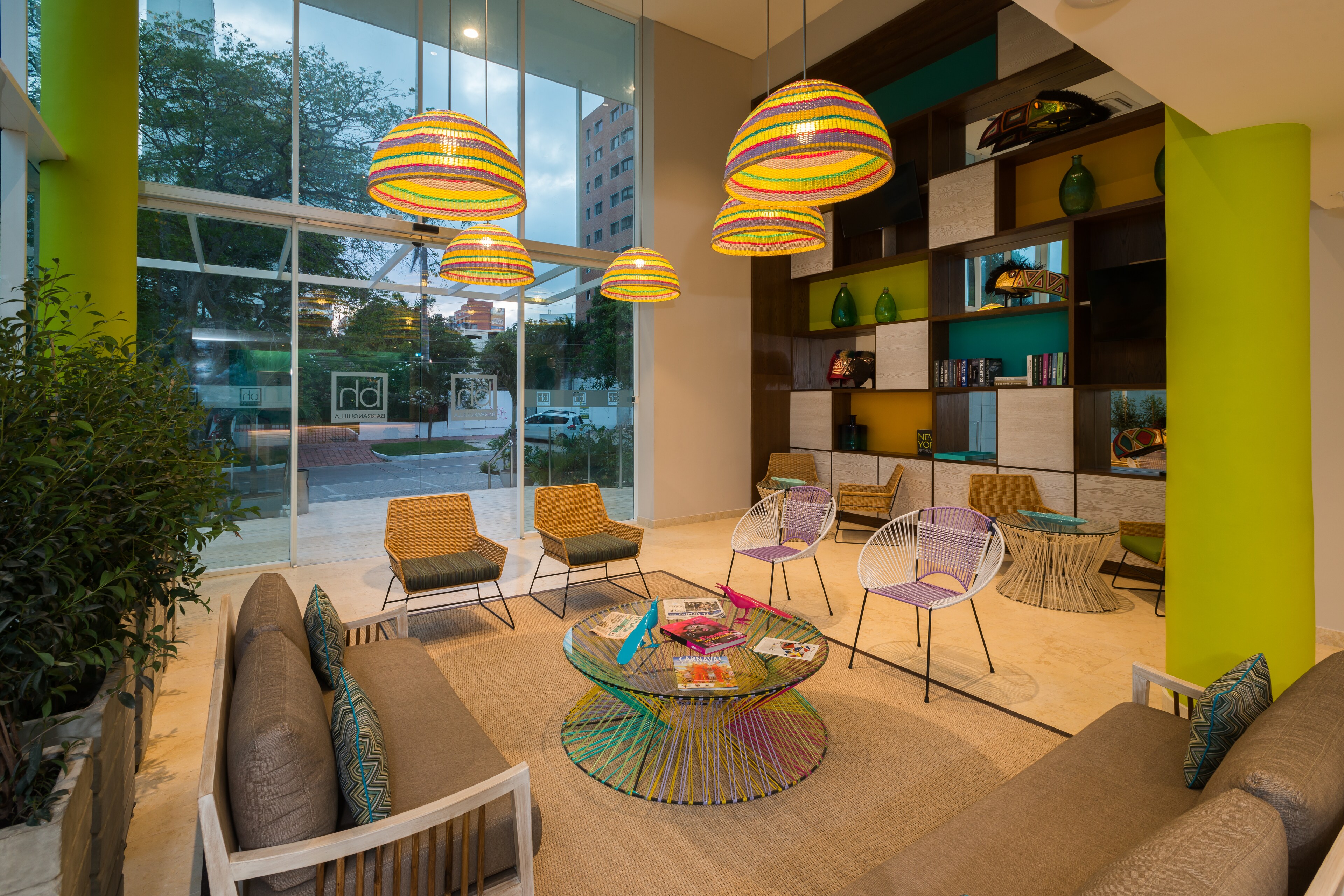 Área del vestíbulo de Bh Barranquilla