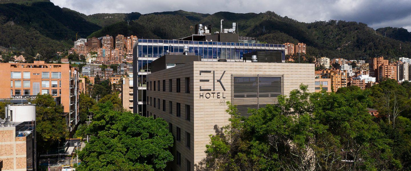 EK Hotel está ubicado en el exclusivo barrio de Chicó 