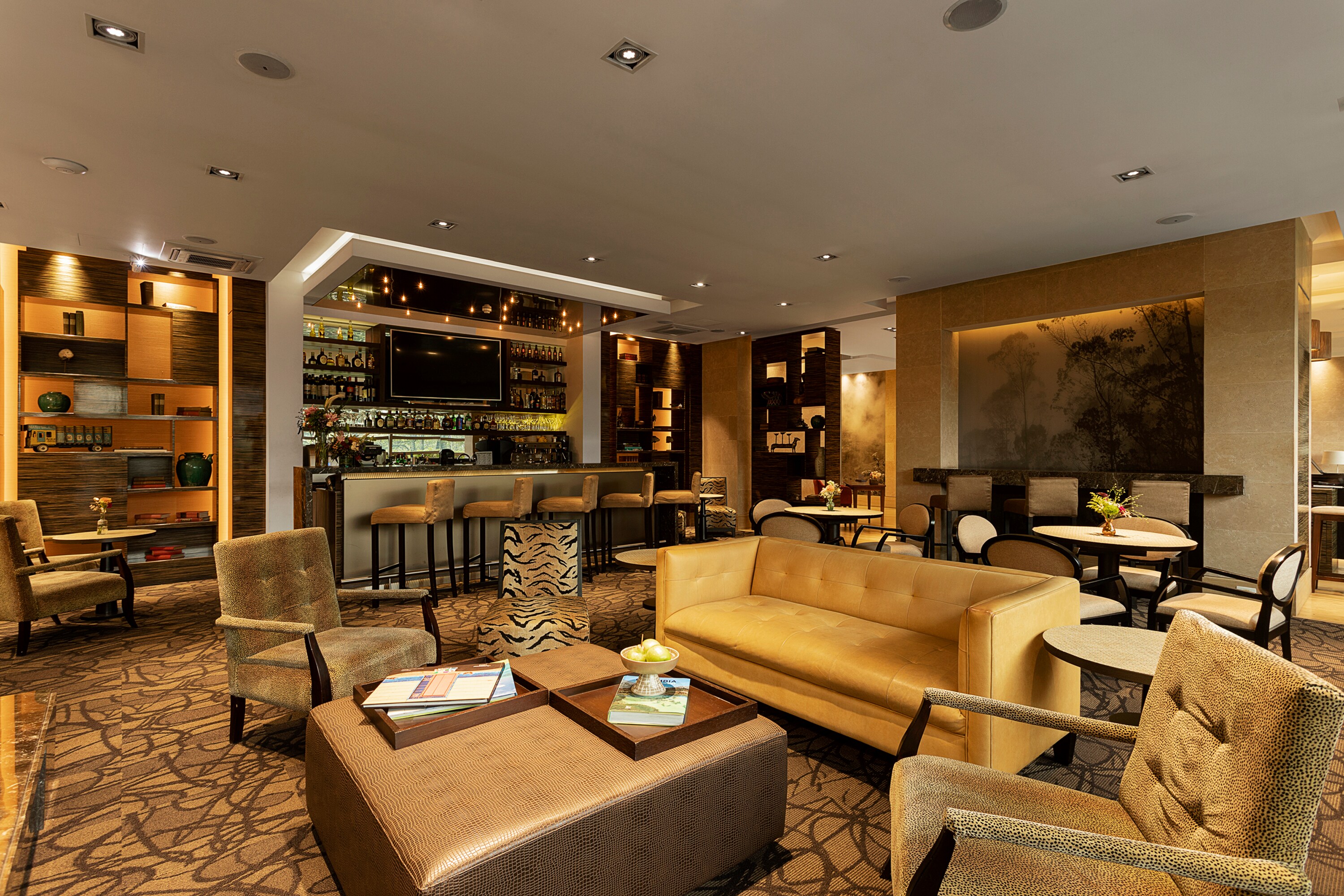 Zona de bar de los hoteles Ek