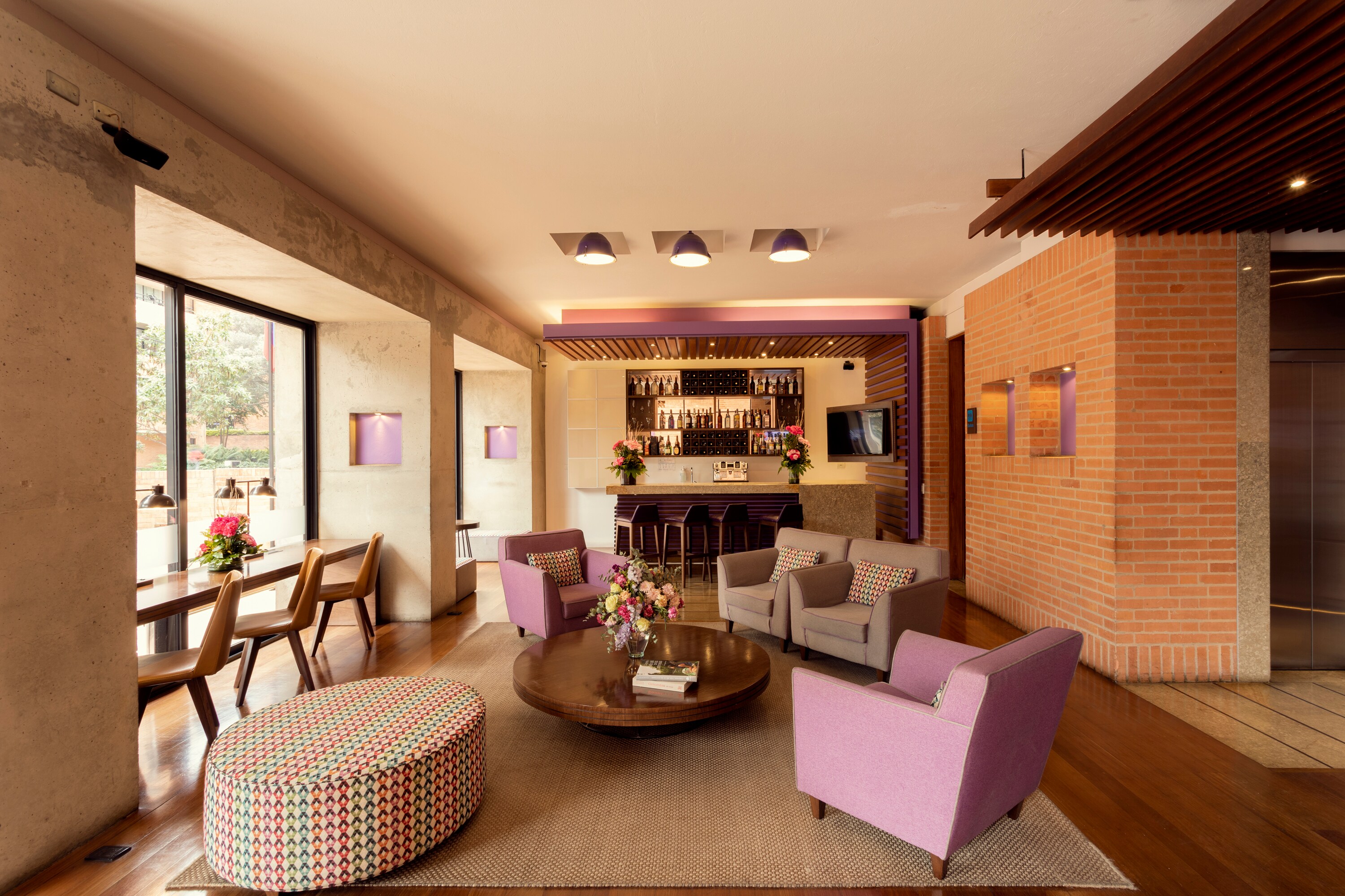 Lobby Hotel Mercure bh El Retiro
