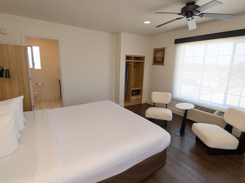 TWO QUEEN BEDROOM at Blue Pacific Hotel, California - 2