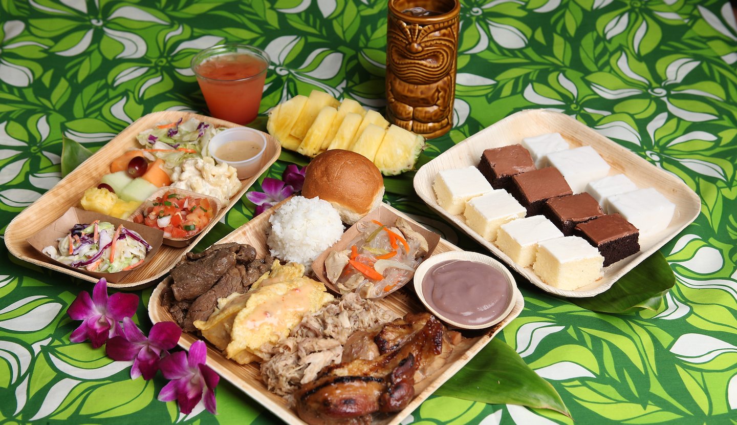 Menu of Germaines Luau in Roberts Hawaii, Honolulu, HI, USA