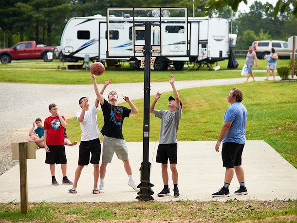 Basketball Court at Jellystone Park™ Smoky Mountains