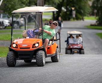 Golf Cart Rentals in Jellystone Park™ Alabama Golf Coast