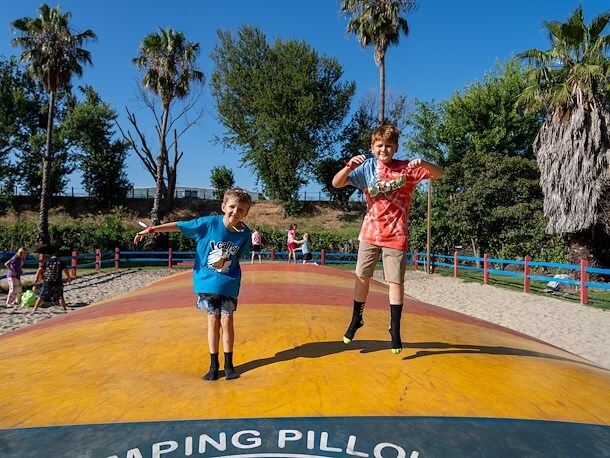 Jumping Pillow in Jellystone Park™ Tower Park