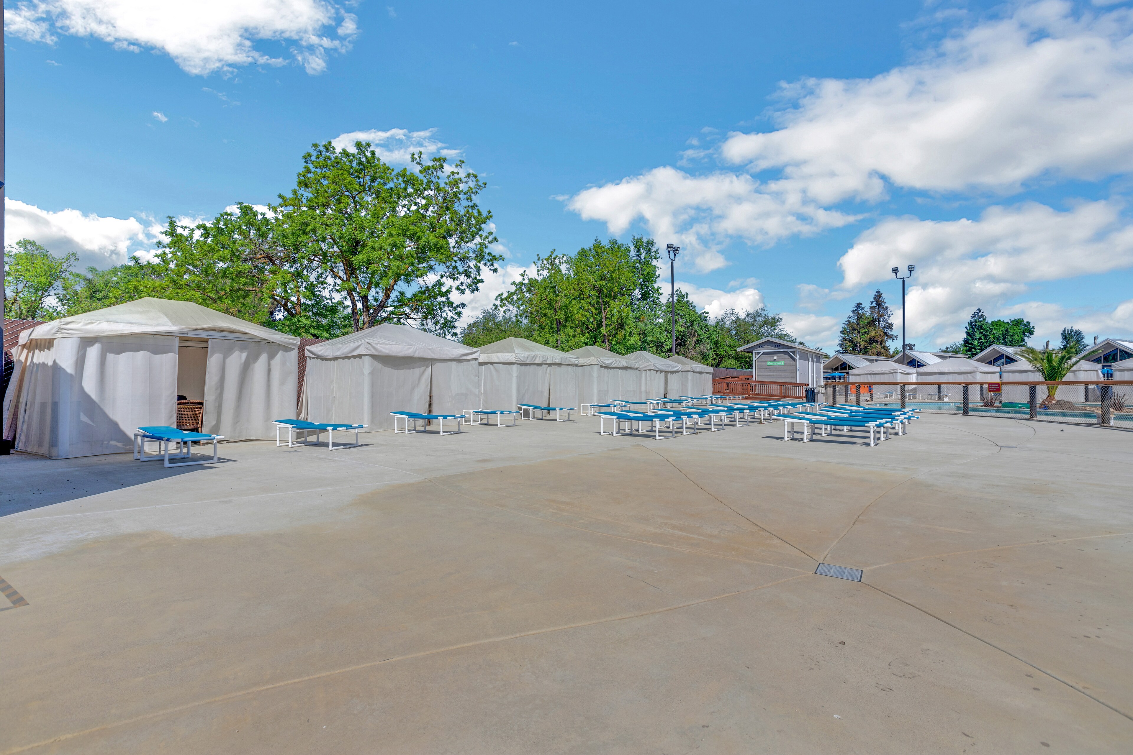 Cabana Rental in Jellystone Park™ Tower Park