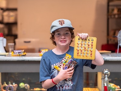 Candy Bar Bingo in Jellystone Park™ Tower Park