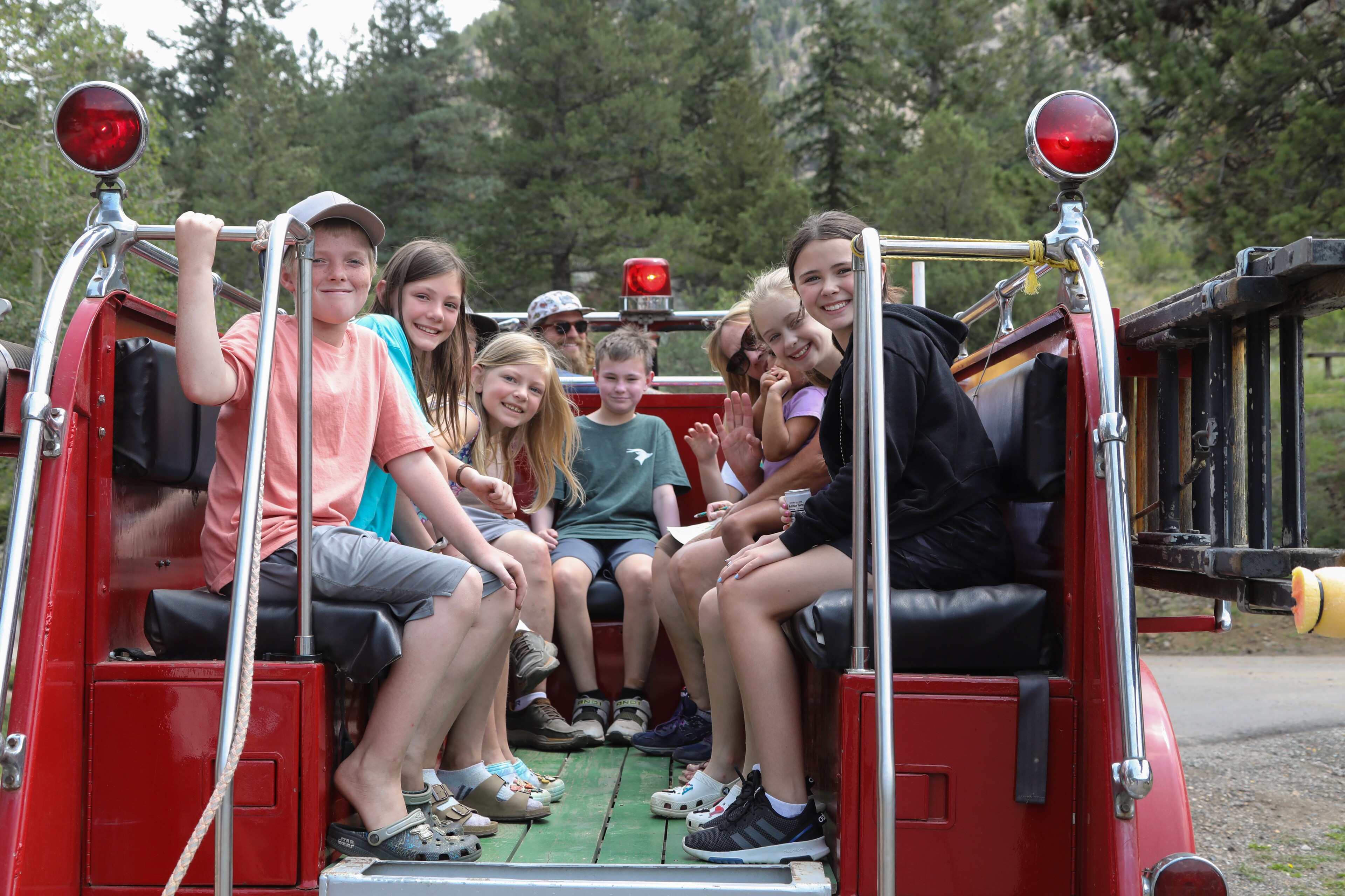 Fire Truck Rides at Jellystone Park™ Akron/Canton
