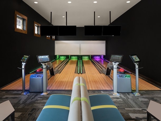 Mini Bowling Alley at Jellystone Park Larkspur