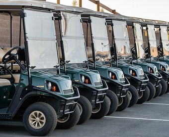 Golf Cart Rentals at Jellystone Park Larkspur