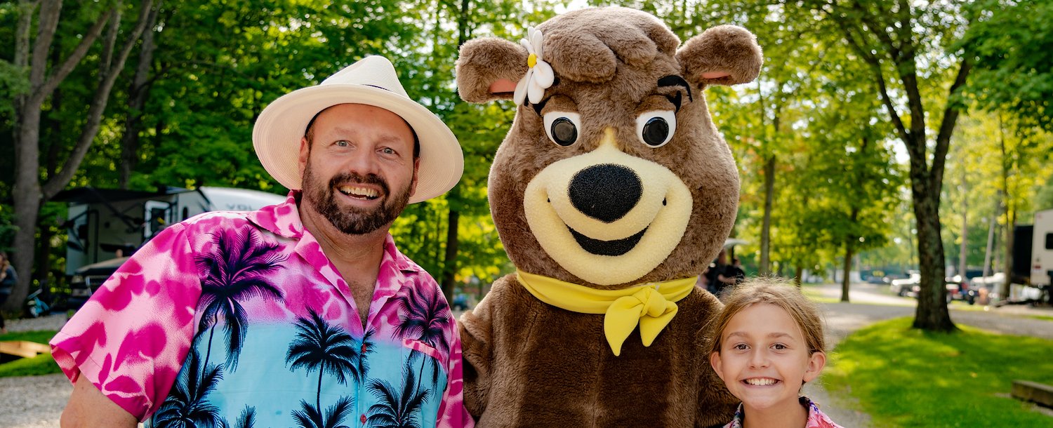 Hawaiian Luau at Jellystone Park™ Androscoggin Lake