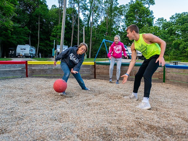 Gaga Ball at Jellystone Park™ Columbus North