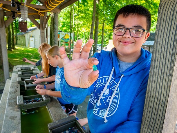Gem Mining at Jellystone Park™ Columbus North