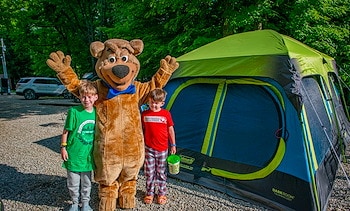 Tent Sites at Jellystone Park™ Columbus North