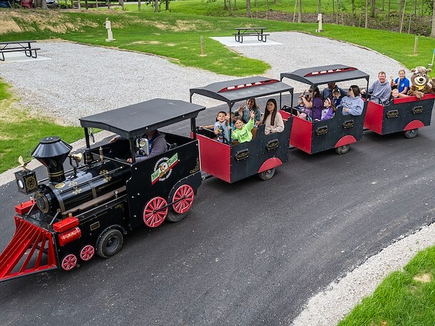 Train Ride at Jellystone Park™ Columbus North 