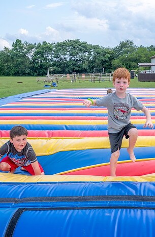 Jumping Pad at Jellystone Park™ Delaware Beaches