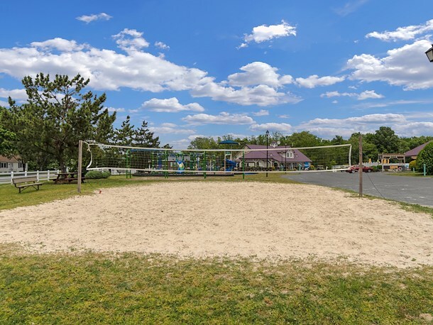 Beach Volleyball Court at Jellystone Park™ Delaware Beaches 