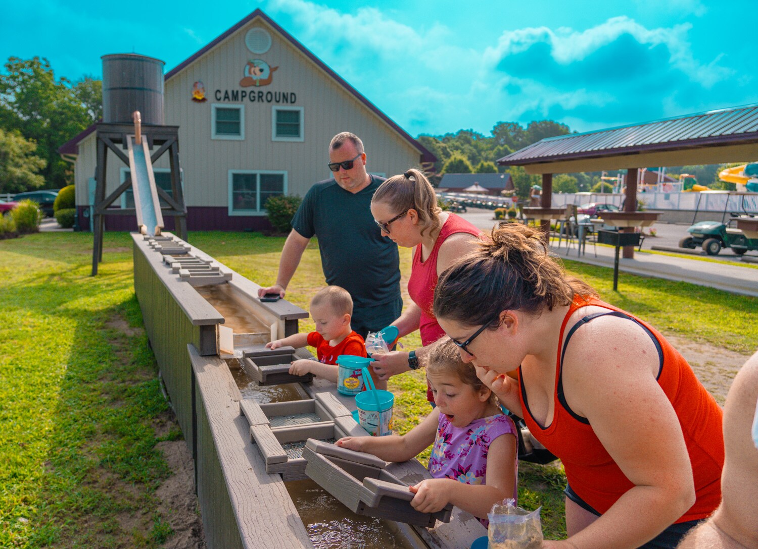 Gem Mining at Jellystone Park™ Delaware Beaches